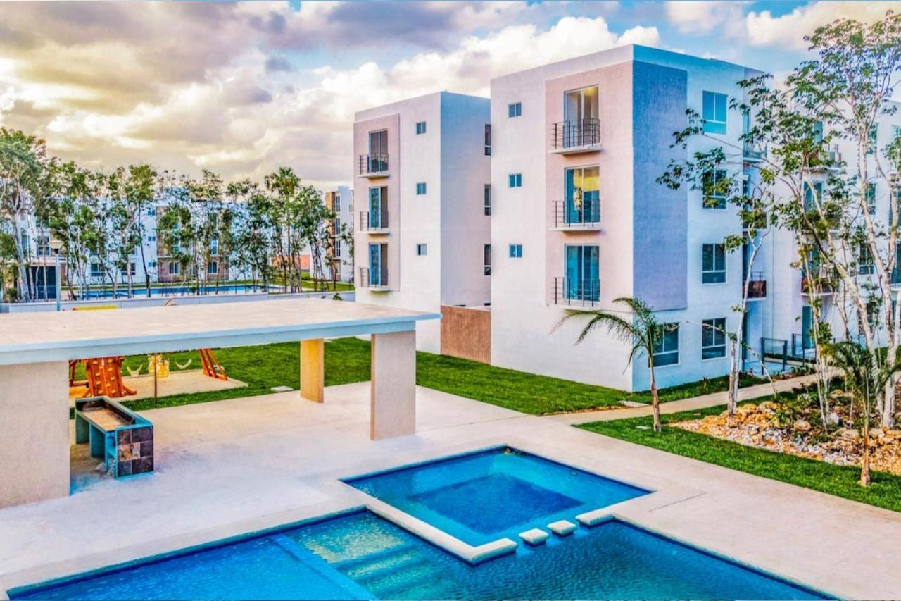 شقة Caribe Turquesa, Departamento Completo, بلايا ديل كارمن المظهر الخارجي الصورة